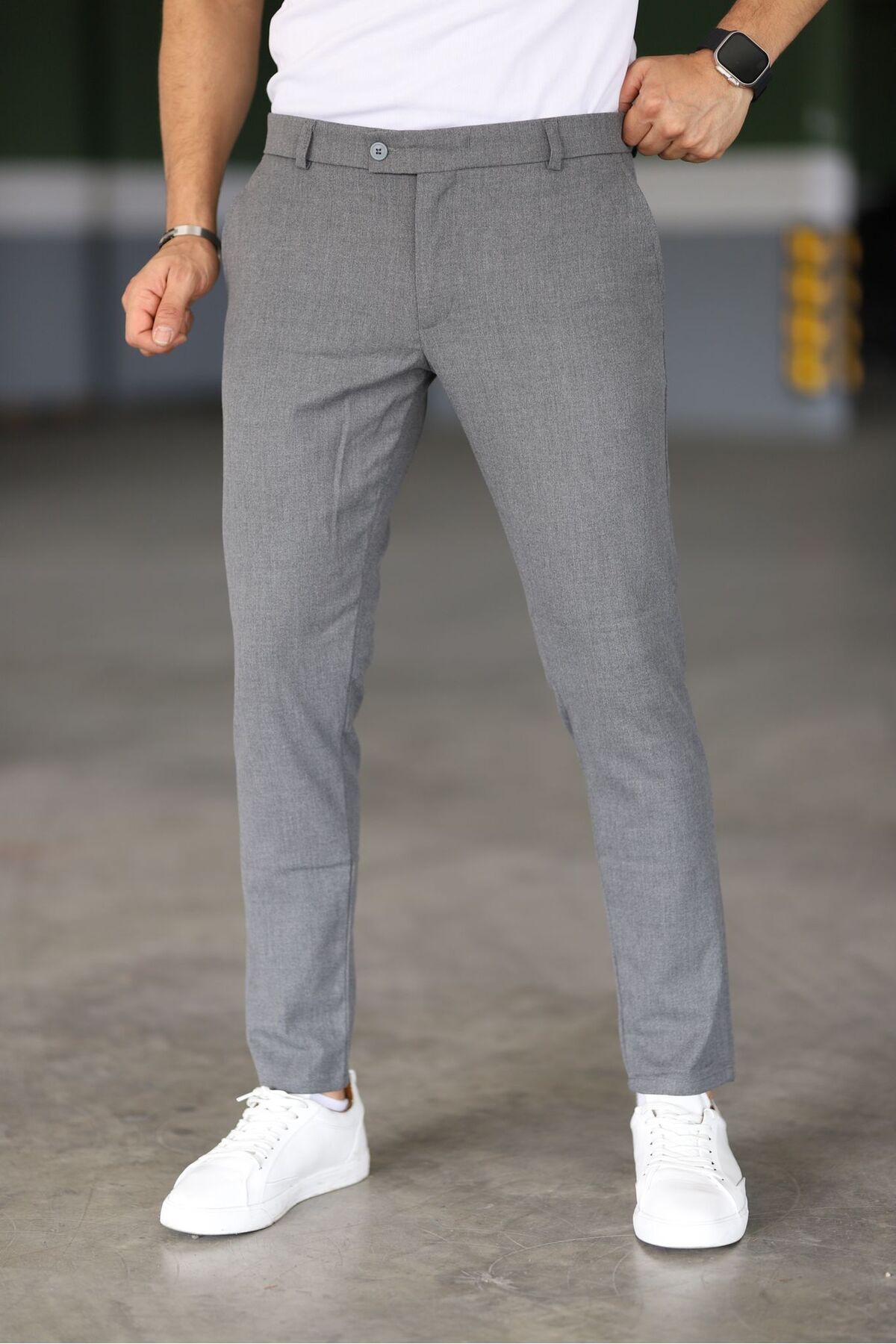 THE SERGIO TROUSERS - GREY