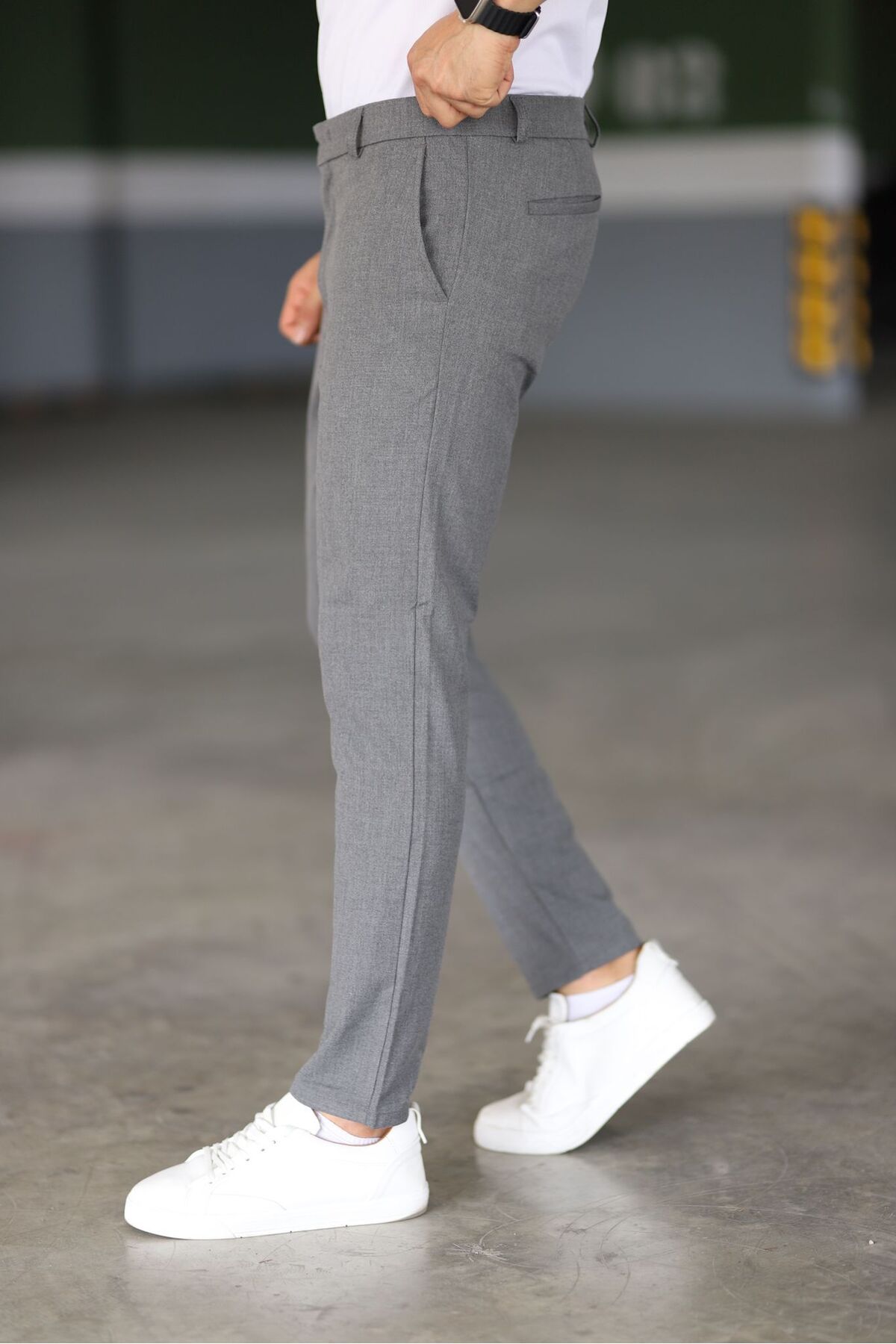 THE SERGIO TROUSERS - GREY