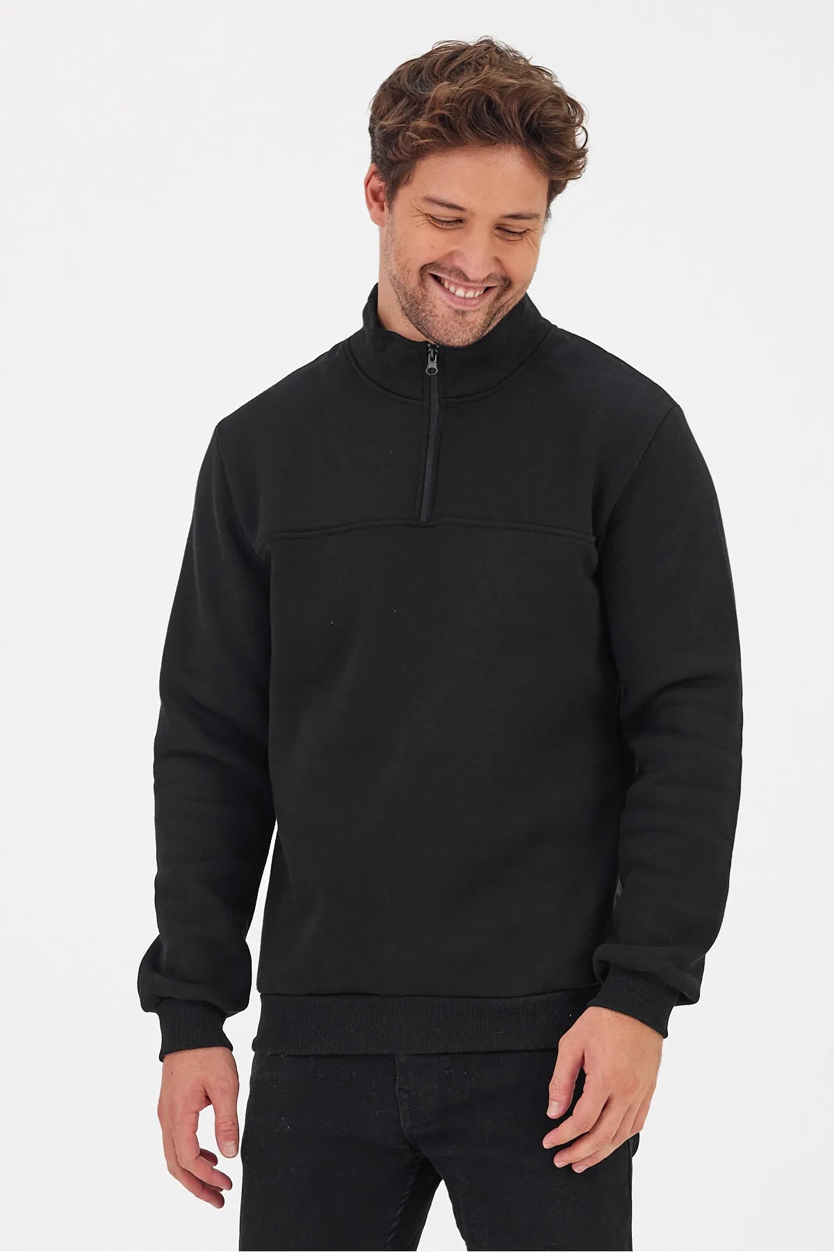 THE JACK HALF ZIP SWEATER