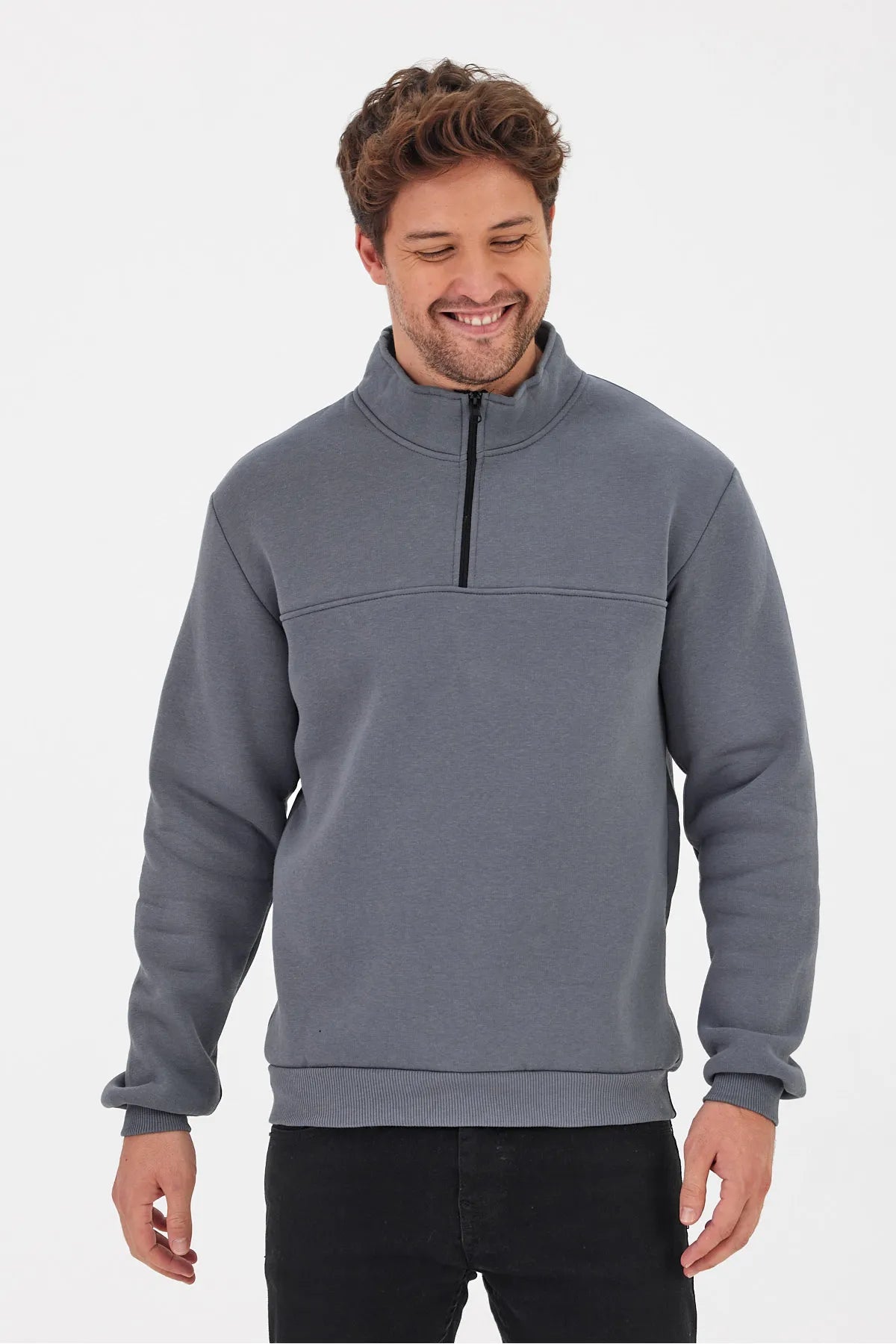 THE JACK HALF ZIP SWEATER