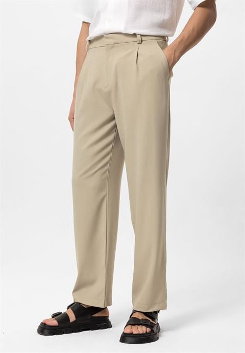 THE MARIUS TROUSERS- BEIGE