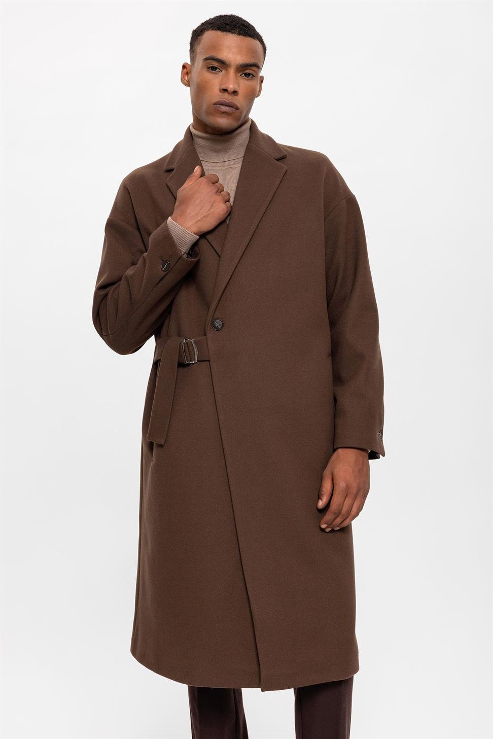 THE HARRY COAT - BROWN